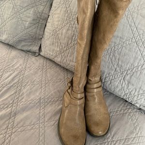Brown Bare Trap Boots